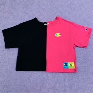 Champion Neon Cropped T-Shirt